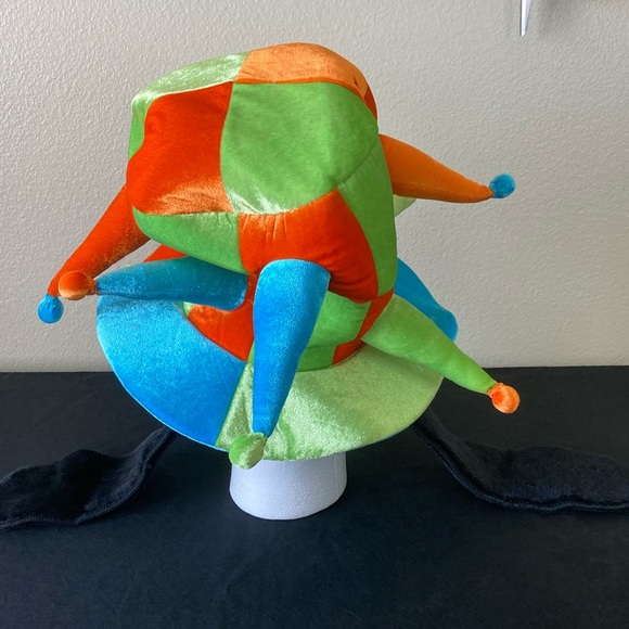 Disney Parks Adult Goofy Jester Hat Long Ears Adjustable Top Hat - Picture 3 of 13